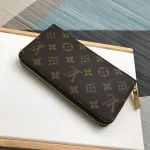 路易威登Monogram帆布拉鏈錢包 - 經典多功能收納設計：圖片 4