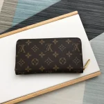 路易威登Monogram帆布拉鏈錢包 - 經典多功能收納設計：圖片 3