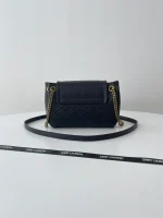 YSL MONOGRAM NOLITA 小羊皮菱格紋鏈條包：圖片 6