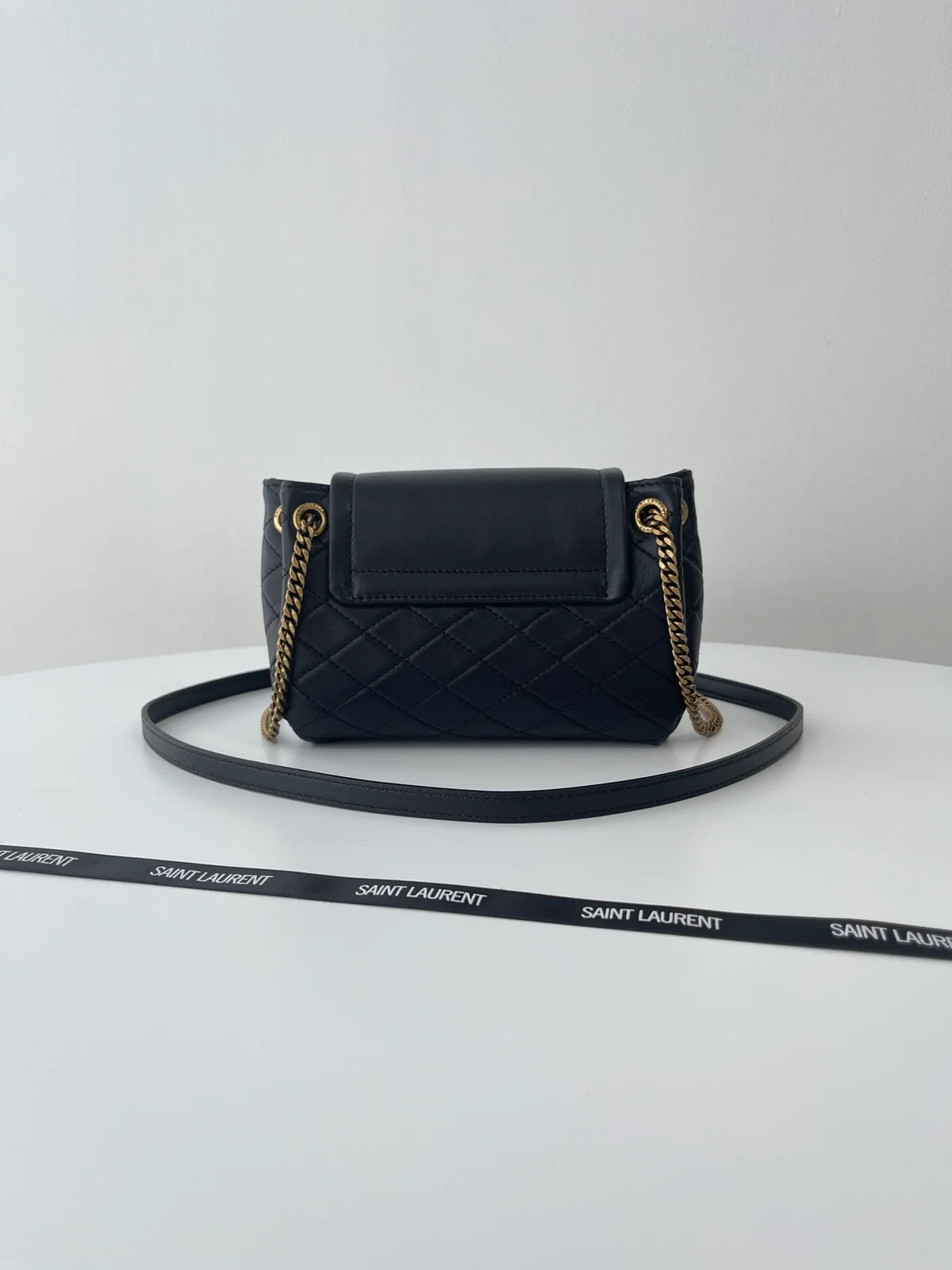 YSL MONOGRAM NOLITA 小羊皮菱格紋鏈條包 6 YSL MONOGRAM NOLITA 小羊皮菱格紋鏈條包