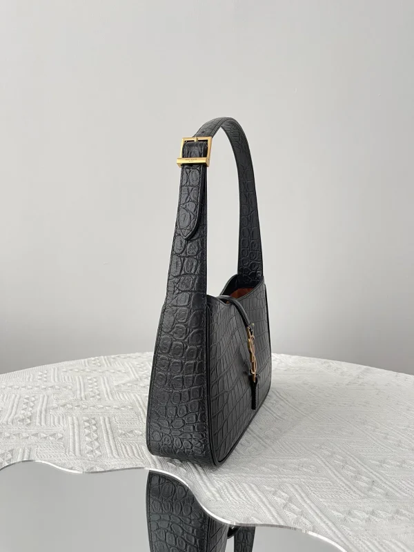 SAINT LAURENT MONOGRAM HOBO 小牛皮手袋：圖片 8