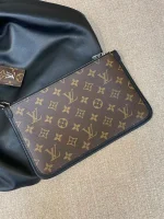 Louis Vuitton Altantis Vibe MM 黑色亮面納帕小牛皮包包：圖片 7