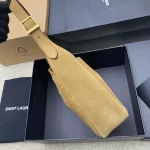 LE 5 À 7 BABY 麂皮手提包 - 義大利精工製作：圖片 4