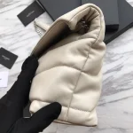 LAMBSKIN METAL 翻蓋信封袋 - 義大利製柔軟V紋小羊皮包：圖片 5