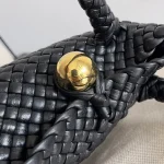 小號Intreccio編織皮革斜挎：圖片 6