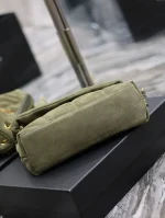 義大利小羊皮翻蓋信封鏈條包：圖片 8