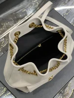 SAINT LAURENT MONOGRAM Y形絎縫小羊皮背包：圖片 9