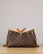 Louis Vuitton CarryAll BB 包包 - Monogram帆布金色鏈帶款：圖片 5