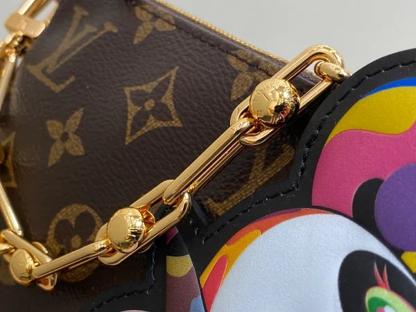 Louis Vuitton x 村上隆聯名複刻款Pochette Accessoires包包：圖片 9