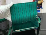 Louis Vuitton Steamer可穿戴式錢包 - Borneo綠色Monogram Macassar塗層帆布：圖片 8