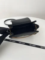 YSL MONOGRAM NOLITA 小羊皮菱格紋鏈條包：圖片 10