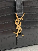SAINT LAURENT MONOGRAM HOBO 小牛皮手袋：圖片 9