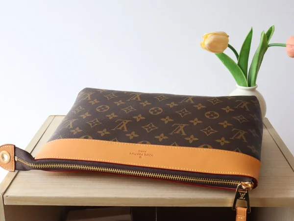 LV Pochette Voyage Souple 手拿包 - Monogram帆布旅行收納系列：圖片 5