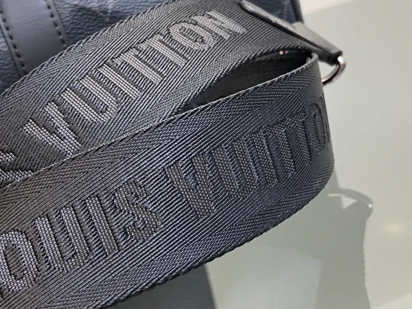 Louis Vuitton Keepall Bandoulière 35 旅行包包 - Monogram Eclipse 塗層帆布：圖片 10