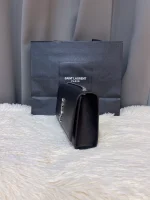 KATE經典粒面壓紋皮革手袋：圖片 3