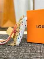 LV x TM 彩虹Monogram塗層帆布Phone Holder復刻版：圖片 5