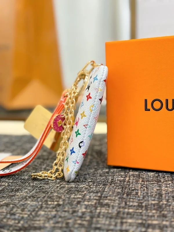 LV x TM 彩虹Monogram塗層帆布Phone Holder復刻版：圖片 5