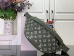 Louis Vuitton Discovery 腰包 | Olive綠色Monogram Shadow壓花小牛皮：圖片 2