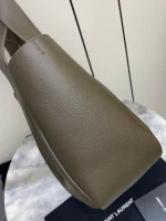 CASSANDRE標誌皮革飾片麂皮襯裏手提袋：圖片 7