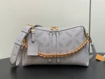 Louis Vuitton Hand It All PM 鏤空雕花Mahina小牛皮手提包：圖片 2