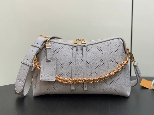 Louis Vuitton Hand It All PM 鏤空雕花Mahina小牛皮手提包：圖片 2