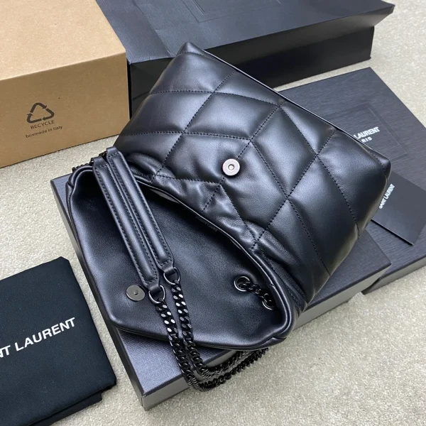 LOULOU經典迷你PUFFER納帕羊皮手袋：圖片 8