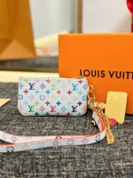 LV x TM 彩虹Monogram塗層帆布Phone Holder復刻版：圖片 3