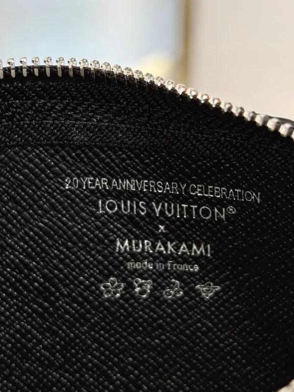 LV x 村上隆聯名款 Monogram彩虹鑰匙零錢包（複刻版）：圖片 8