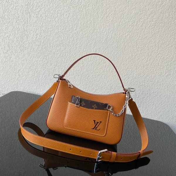 Louis Vuitton Marelle Epi紋理皮革多功能手提斜挎包：圖片 2