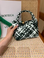 迷你三色Intreccio編織皮革托特手袋：圖片 2