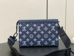 Louis Vuitton Gaston 可穿戴式 Monogram Shadow 小牛皮錢包：圖片 5
