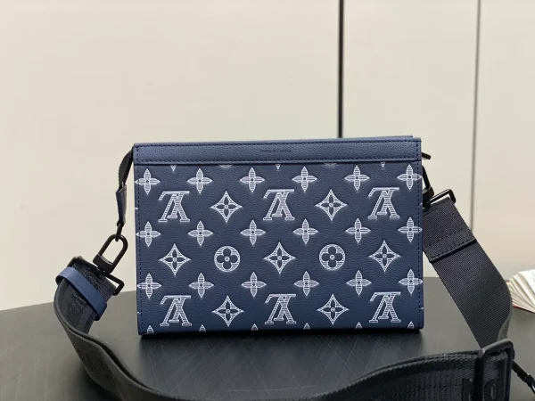 Louis Vuitton Gaston 可穿戴式 Monogram Shadow 小牛皮錢包：圖片 5