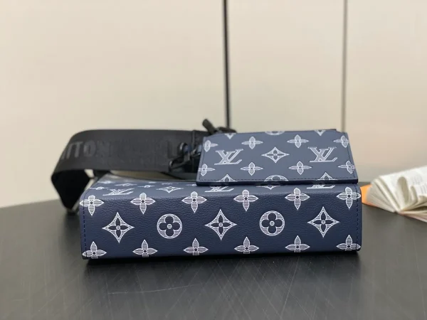 Louis Vuitton Gaston 可穿戴式 Monogram Shadow 小牛皮錢包：圖片 6