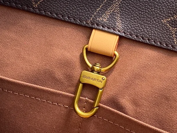 Louis Vuitton Shopper Tote MM 仿舊Monogram小牛皮手提包：圖片 10