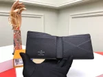 Louis Vuitton Damier Graphite 男士多夾層輕便錢包 | 可個人化訂製：圖片 7
