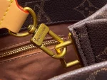 Louis Vuitton Shopper Tote MM 仿舊Monogram小牛皮手提包：圖片 11
