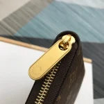 路易威登Monogram帆布拉鏈錢包 - 經典多功能收納設計：圖片 5