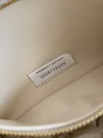 FoulardIntreccio牛皮編織肩背包|骨米色優雅設計：圖片 9