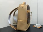 LV Outdoor Backpack 壓花麂皮細節粒面皮革雙肩包：圖片 3