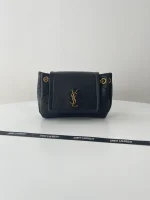 YSL MONOGRAM NOLITA 小羊皮菱格紋鏈條包：圖片 3