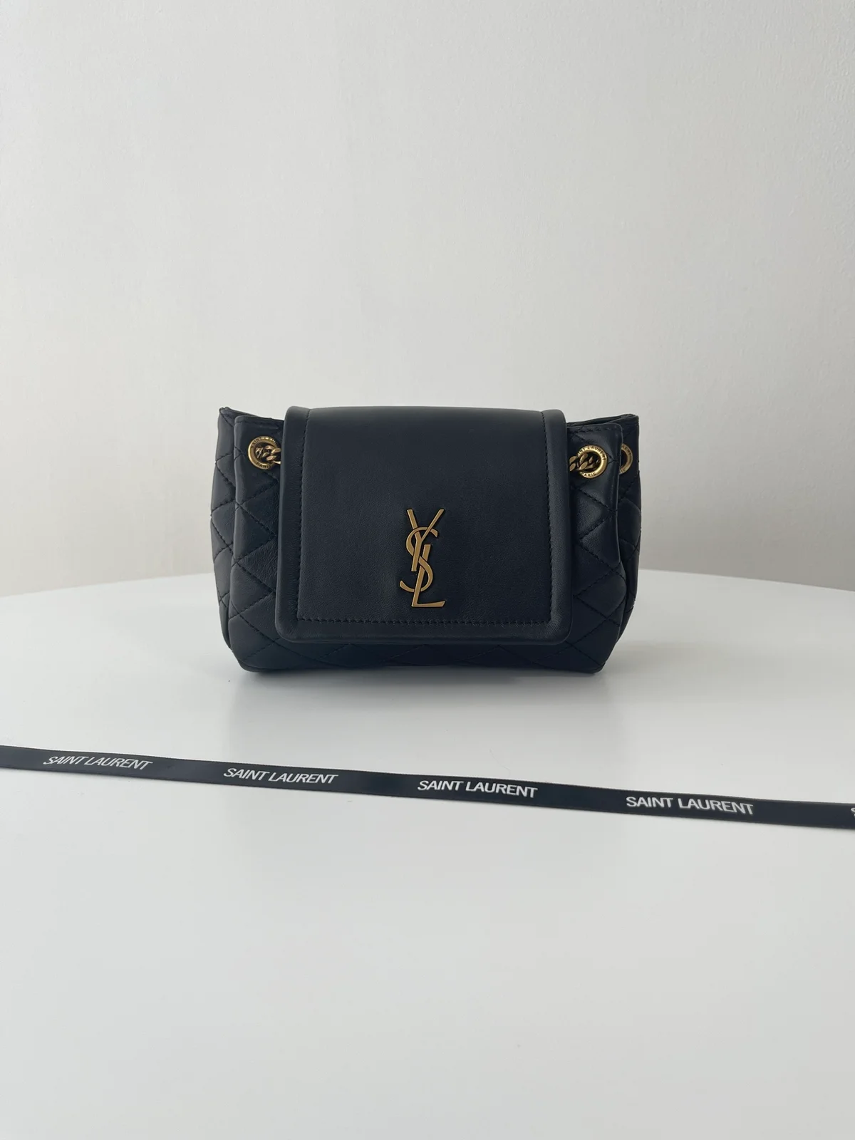 YSL MONOGRAM NOLITA 小羊皮菱格紋鏈條包 3 YSL MONOGRAM NOLITA 小羊皮菱格紋鏈條包