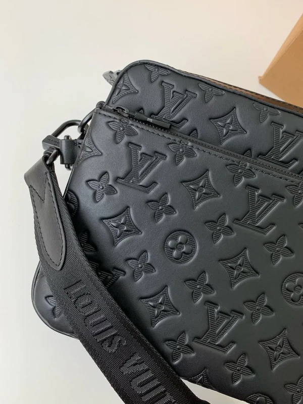 Louis Vuitton Trio 郵差包 | Monogram壓花小牛皮 可拆式多功能設計：圖片 5