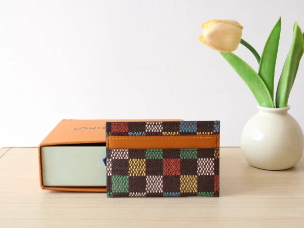 LV Vers Damier Ebene 雙面名片夾：圖片 3