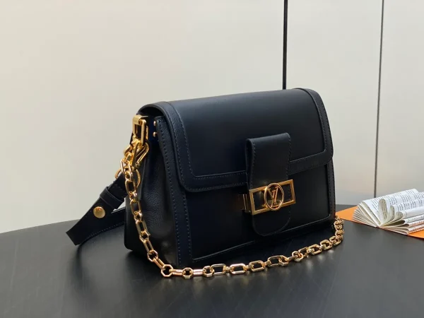 Louis Vuitton Dauphine Soft MM 2024春夏系列柔軟小牛皮包包：圖片 3