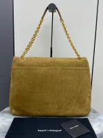柔軟超大手袋 - CARRÉ RIVE GAUCHE絎縫小牛皮托特包：圖片 3