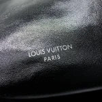 LV x TM CarryAll Vibe MM 小羊皮包包 - 黑色 Monogram 復刻版：圖片 9