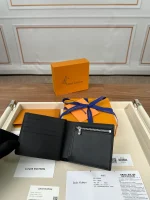Amerigo Damier Graphite 男士多功能真皮錢包：圖片 7