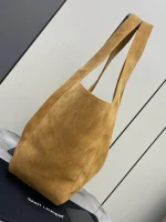 義大利小牛皮麂皮襯裏折疊手提袋：圖片 4