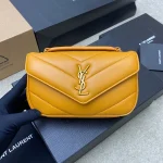 LOULOU 小羊皮菱格紋迷你包：圖片 2