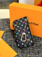LV x 村上隆聯名款 Monogram彩虹鑰匙零錢包（複刻版）：圖片 4